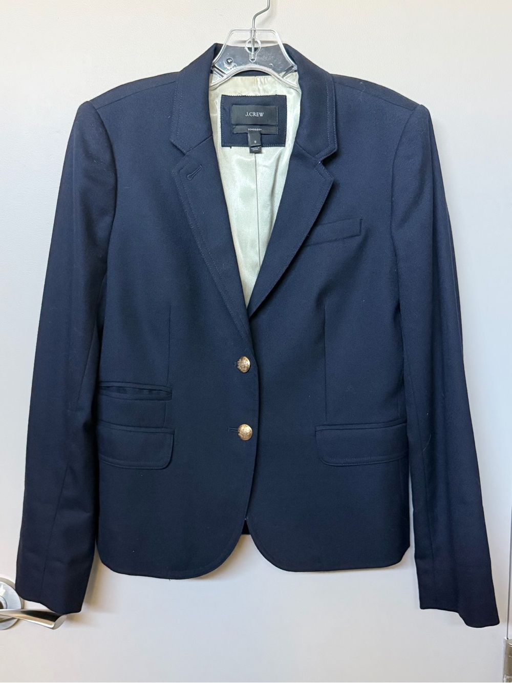 J. Crew Women's School Boy blazer Navy size 8